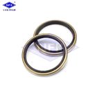 Black Rubber Oil Seal With Lip AR3828-F5 For Excavator Hydraulic Dust Seal Standard Size DKB 85*99*7/10