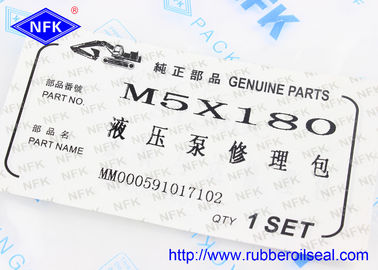 M5X180 Hydraulic Pump Service Kits Excavator Seal Kit
