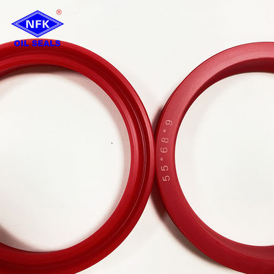 Custom Seals Supplier Wholesale Red PU Rubber Sealing Rings Standard Not Standard Mechanical Seal