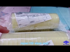 Sello limpiador de goma de poliuretano OSI U801 Material Sello hidráulico para excavadora