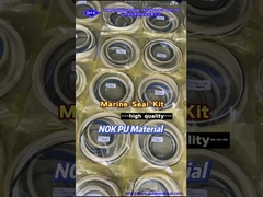 Sellos de petróleo marinos Silenos de cubierta de cilindros de acero hidráulico