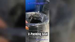 V-Packing Seal Premium Abrasion Resistant Hydraulic Cylinder Piston Rod Seal China Produced Hydrauli